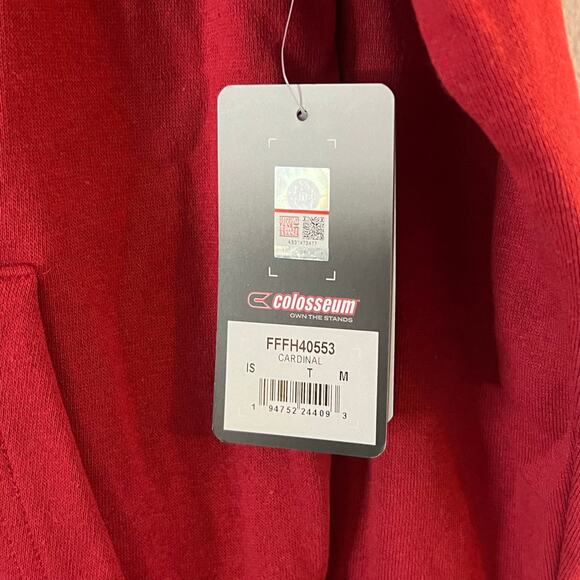NWT Iowa State Cyclones Youth Hoodie Medium Cardinal Red Colosseum Pullover - Picture 4 of 5